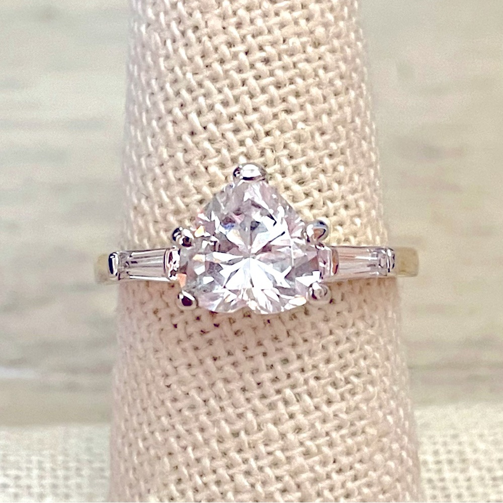 NEW Diamond Heart Ring